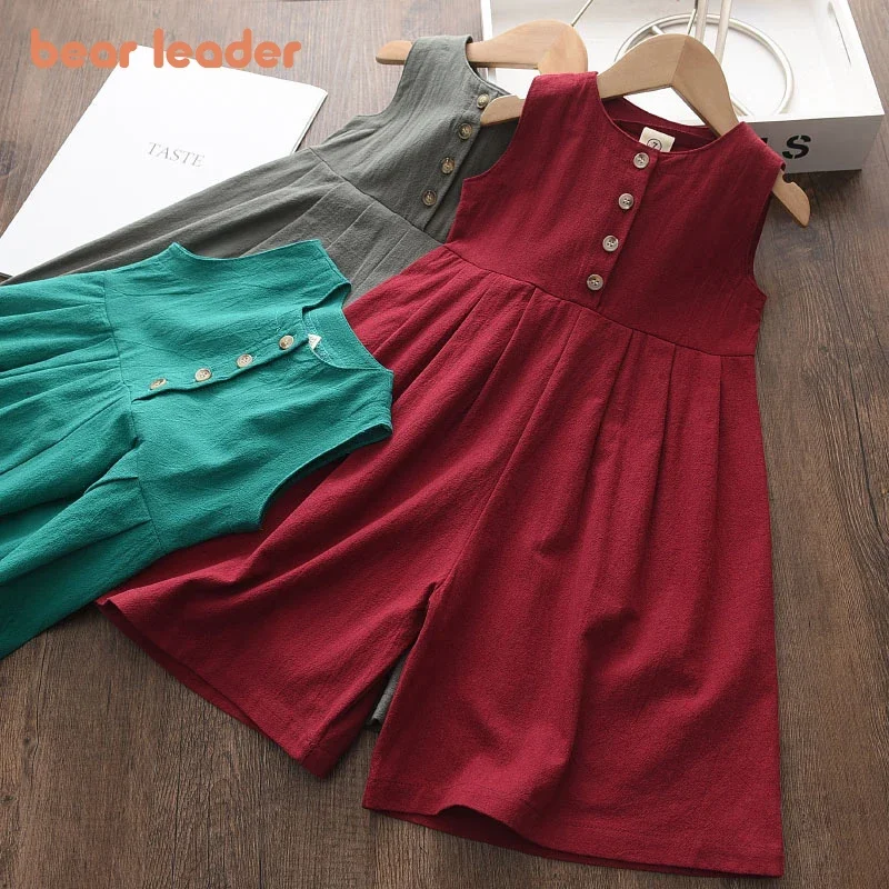 Summer Clothing For Babies - New Fashionable Girls' Jumpsuit Girls' Baby