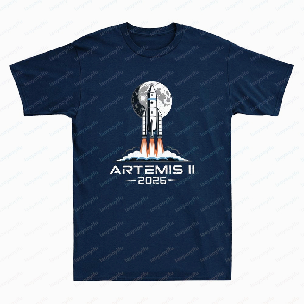 2026 Moon Rocket Graphic Tee F - Summer Clothing Trends For Men 2026 recension och pris