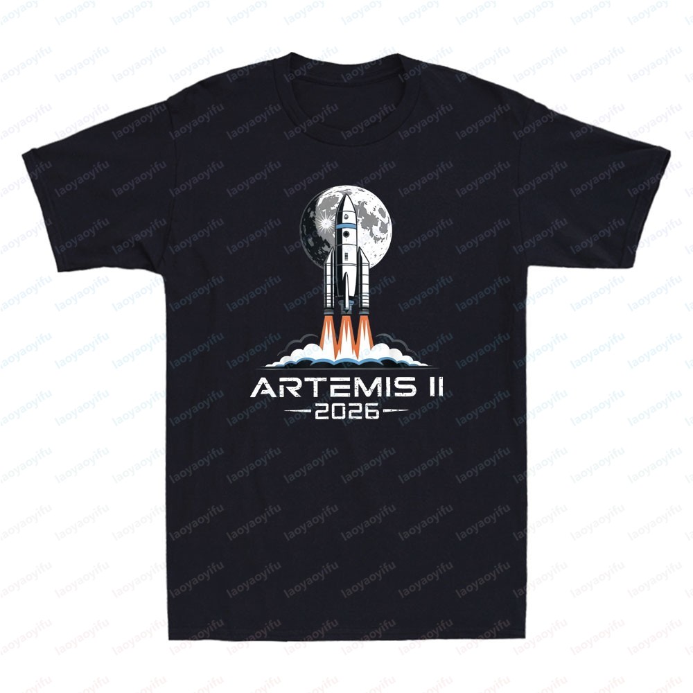 2026 Moon Rocket Graphic Tee F - Summer Clothing Trends For Men 2026 recension och pris