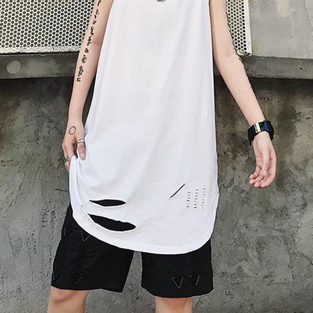 Mens Dark Ripped Breathable Ta - Summer Clothing Trends For Men 2026 recension och pris