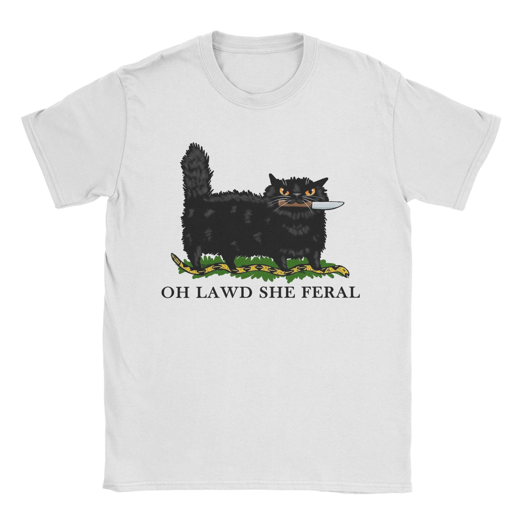 Men Oh Lawd She Feral Black Ca - Summer Clothing Not Shein recension och pris
