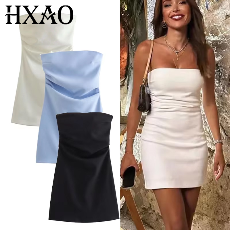 HXAO Dress Women Off Shoulder  - Summer Zara recension och pris