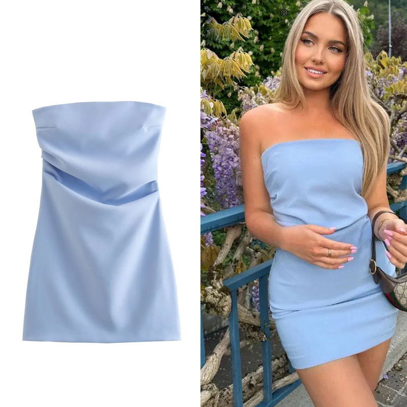HXAO Dress Women Off Shoulder  - Summer Zara recension och pris