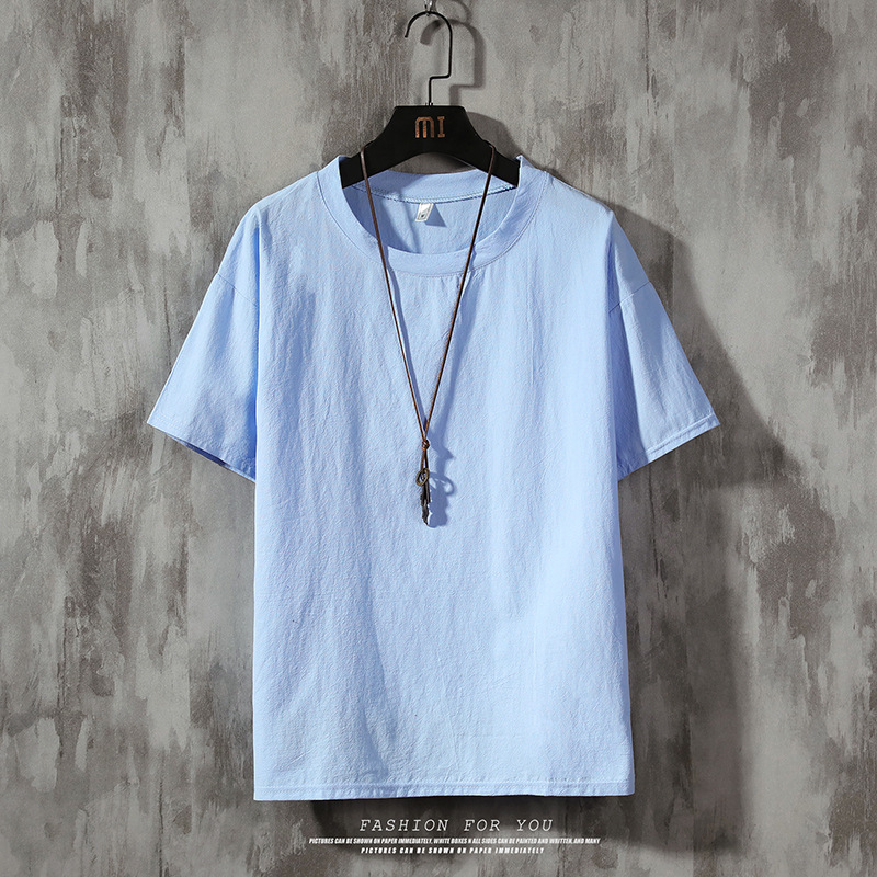 Short sleeved T-shirt men soli - Summer Clothing Brands Men recension och pris