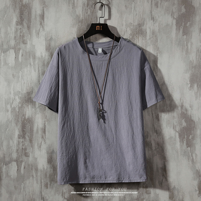 Short sleeved T-shirt men soli - Summer Clothing Brands Men recension och pris