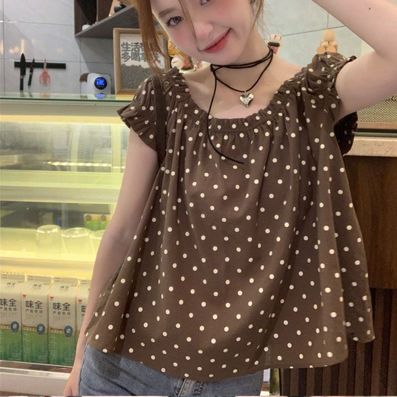 Korean Temperament Polka Dot L - Summer Youth Clothing recension och pris