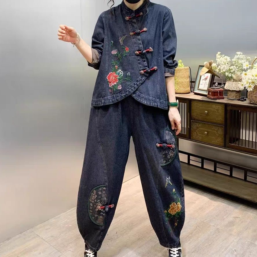 Vintage Button Loose Embroider - Summer Clothing Bundle recension och pris