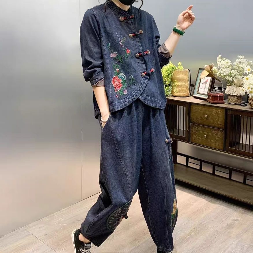 Vintage Button Loose Embroider - Summer Clothing Bundle recension och pris