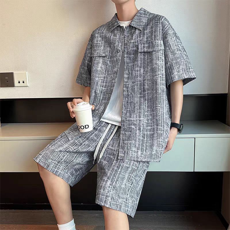 Men's Set Half Sleeve Shirt+ 5 - Summer Youth Clothing recension och pris