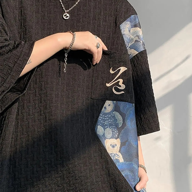 Baggy Tops Men's T-shirt O Nec - Summer Clothing Trends 2025 recension och pris