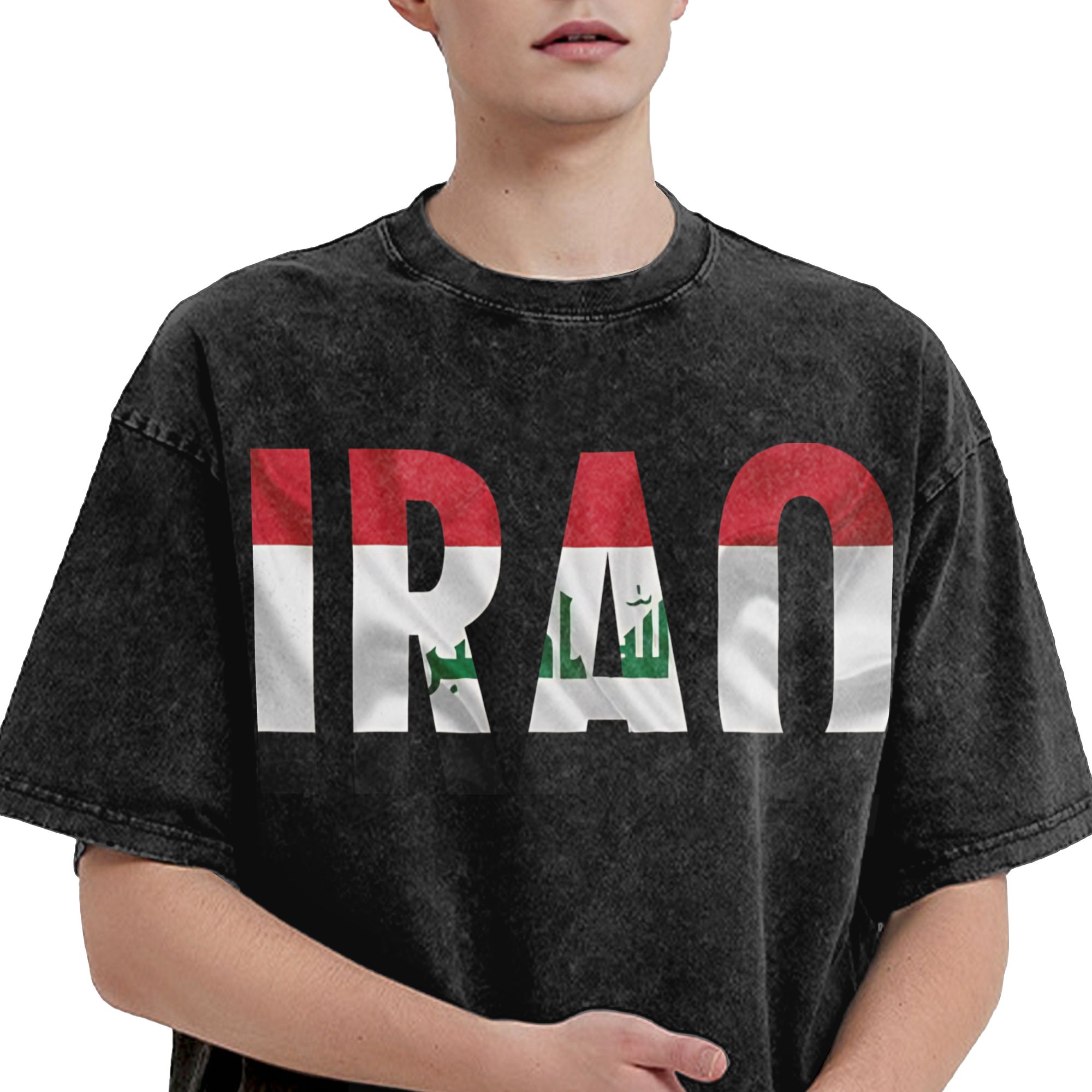 IRAQ Flag Name Stylish T-Shirt - Summer Clothing Names recension och pris