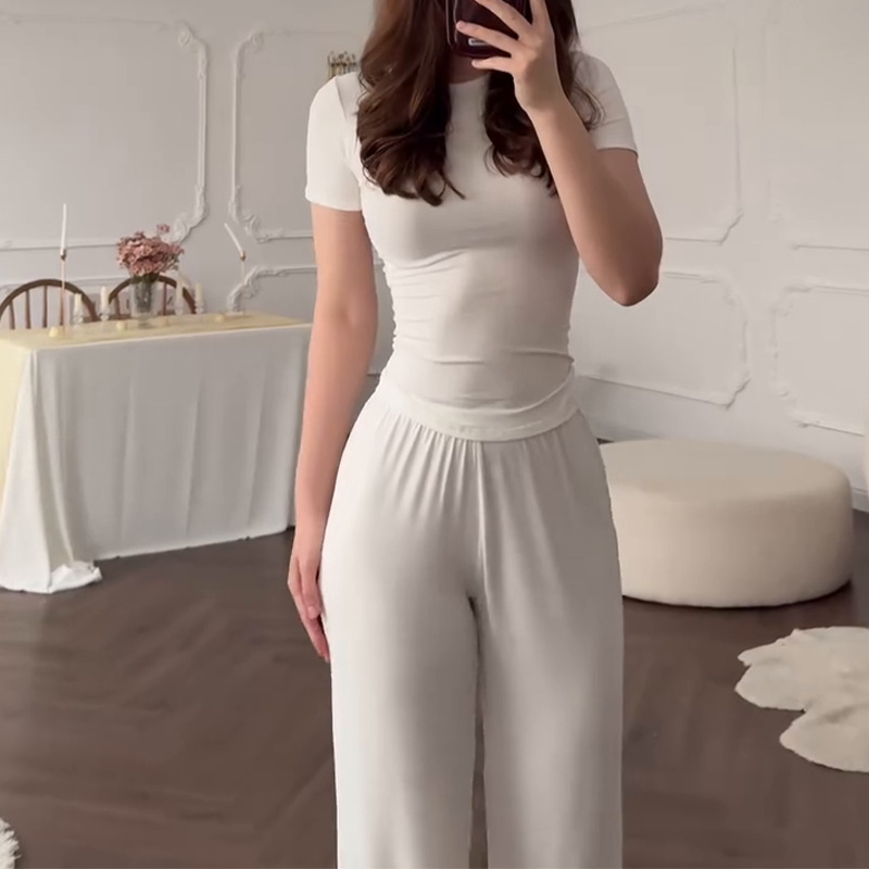 Casual Long Pants Suits Women  - Summer Clothing Bundle recension och pris