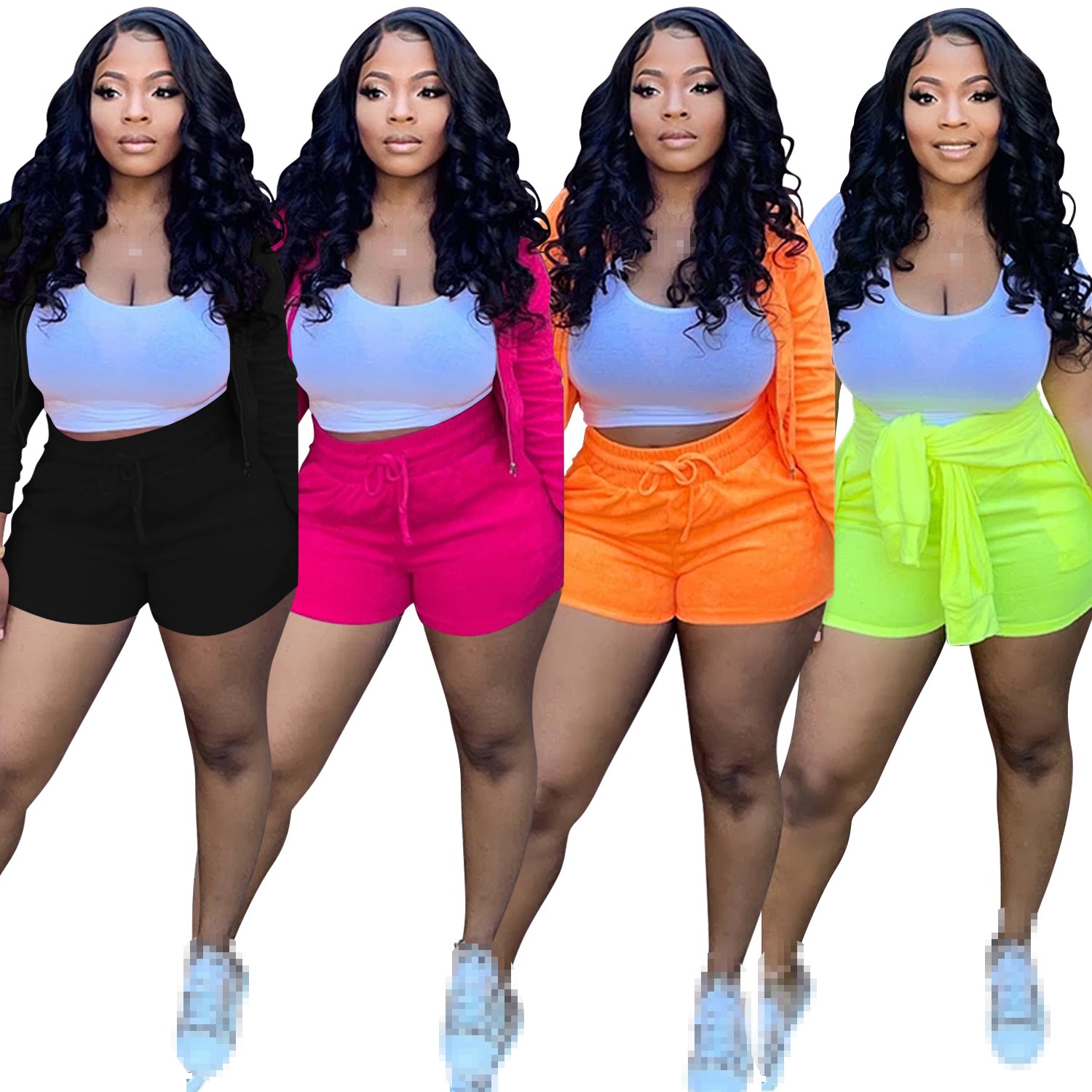 shorts sets 3 piece set women  - Summer Clothing Bundle recension och pris