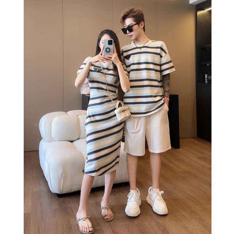 Dad Mom and Baby Matching Stri - Summer Clothing For Babies recension och pris
