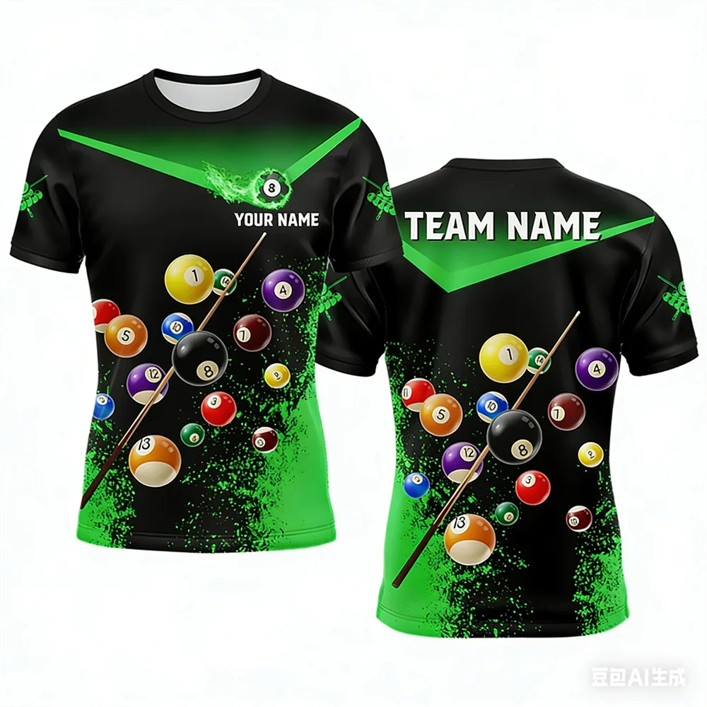 Fashion Billiards Sports Men's - Summer Clothing Names recension och pris