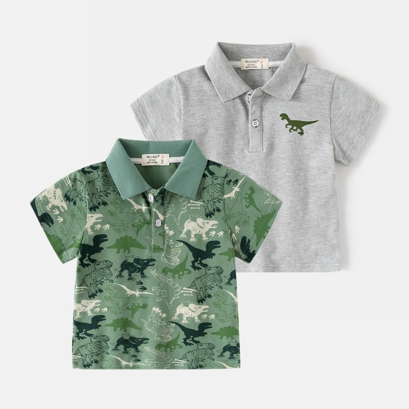 Boys Summer Short Sleeve Polo  - Summer Clothing Toddler recension och pris