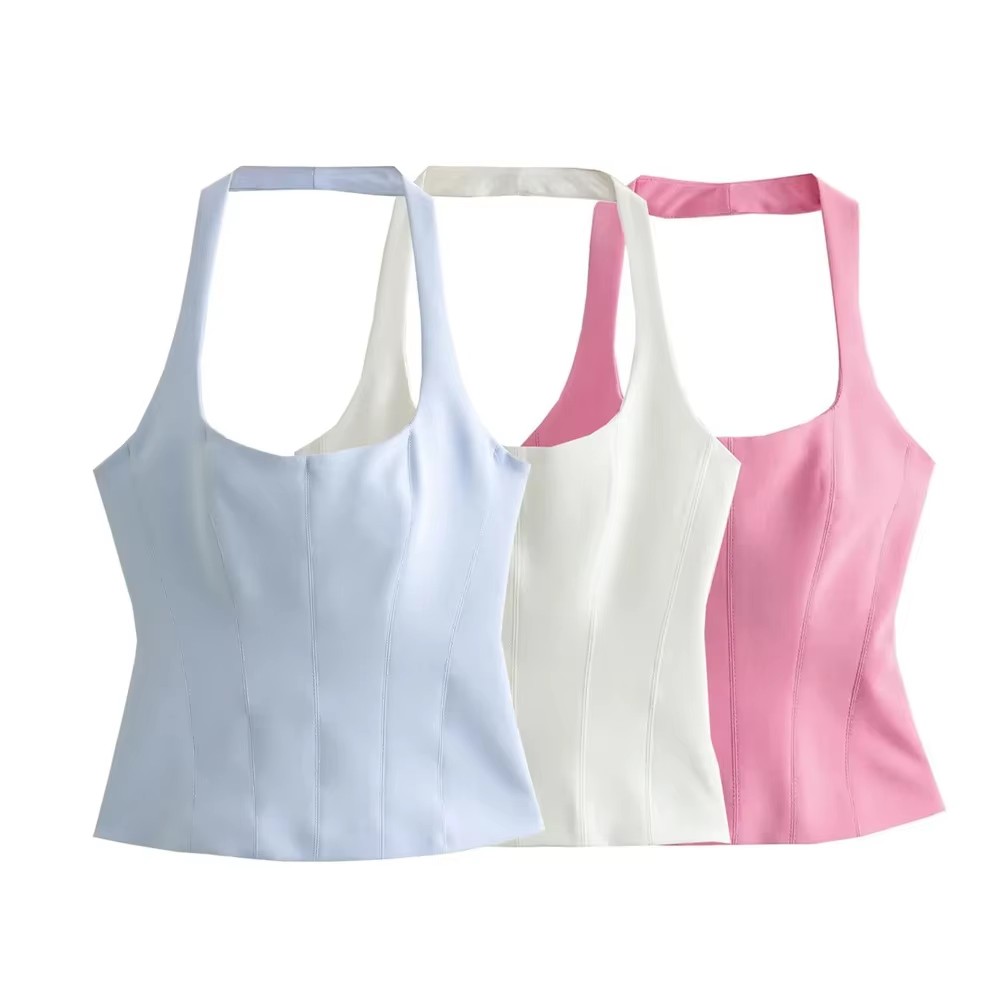 HH Women Fashion Halter Croppe - Summer Zara recension och pris