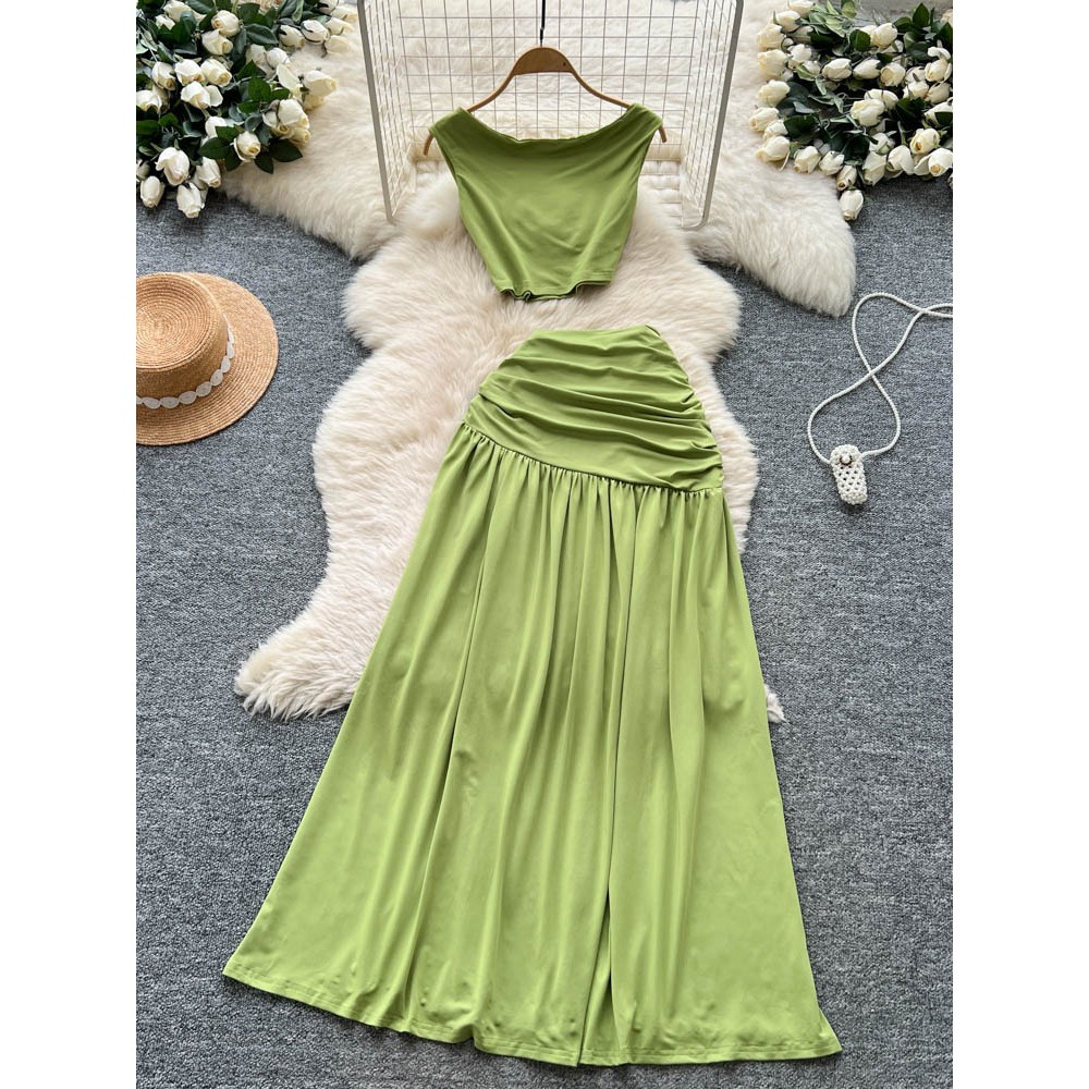 Chic vintage sleeveless split  - Summer Clothing Vintage recension och pris