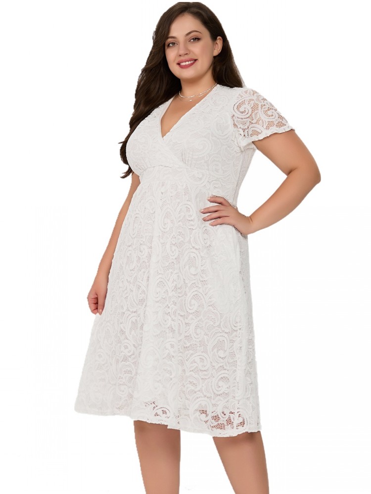 XL-5XL Plus Size Clothes Lace  - Summer Clothing Bundle recension och pris