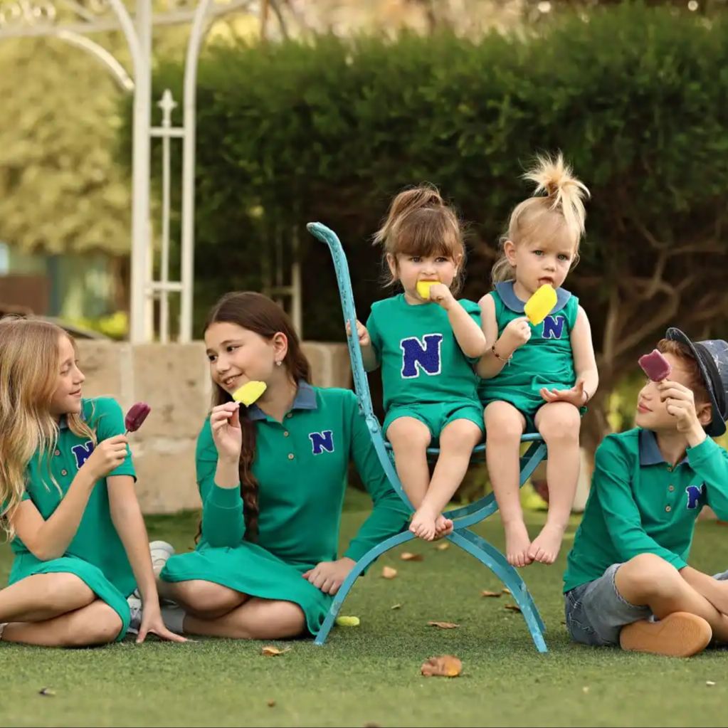 2026 Mali's SS Green Polo Coll - Summer Clothing For Babies recension och pris