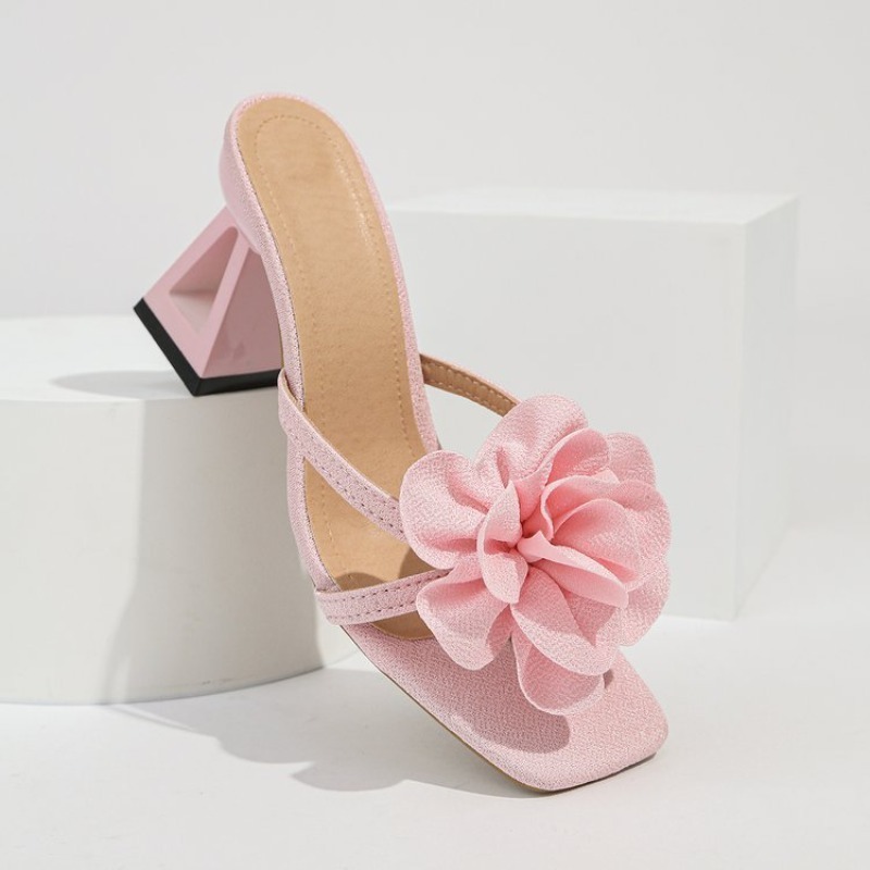 Womens 3D Flower Decor Sandals - Summer Clothing Ladies recension och pris