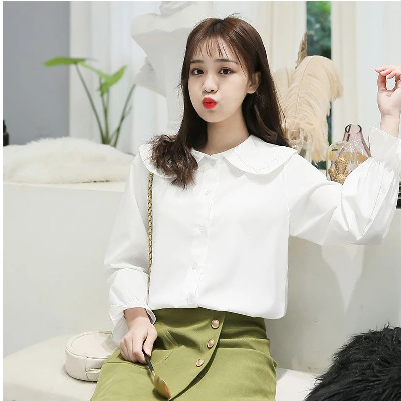 Spring Autumn New Doll Neck Bl - Summer Youth Clothing recension och pris