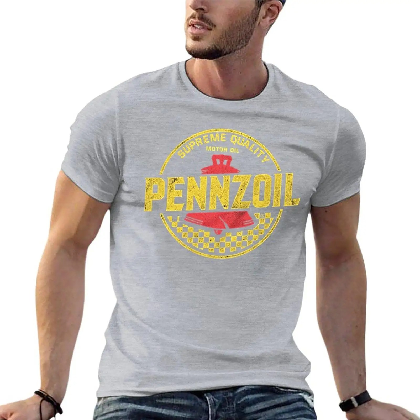 Distressed Pennzoil Motor Oil  - Summer Clothing Brands Men recension och pris
