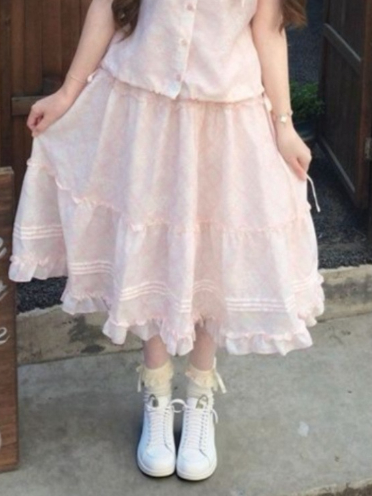 Japanese Vintage Sweet Bow Pet - Summer Clothing Bundle recension och pris